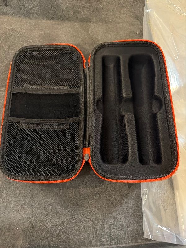 Photo 1 of ***CASE***Boobowl Bluetooth Microphone Wireless Case Compatible with JBL PartyBox Wireless Mic - 2X Digital Microphones, Portable Mic Box for Rechargeable Battery, Receivers, Adapter (Bag Only)-Black