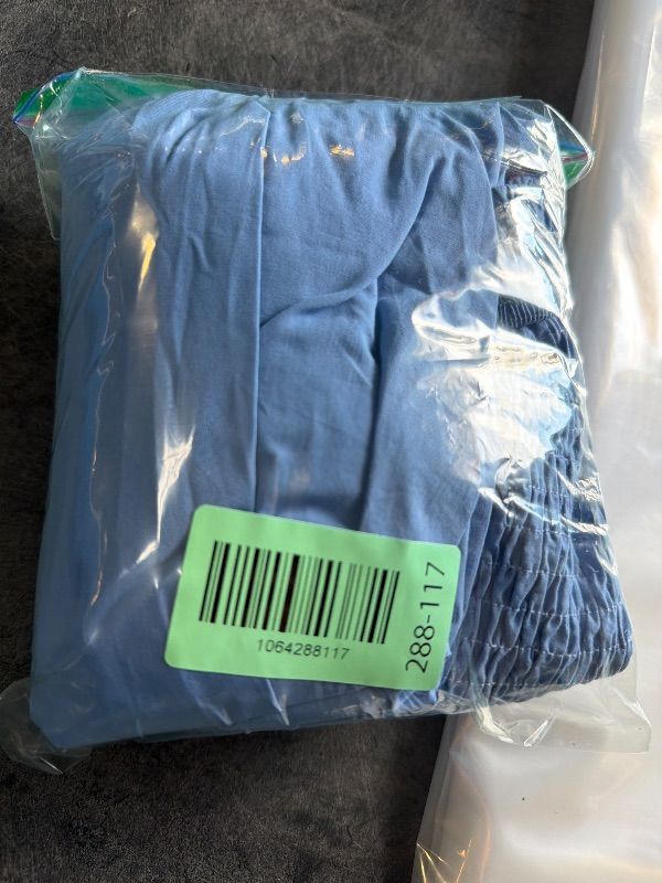 View 2 of ***Straps Missing***PRETTYGARDEN Women's Smocked Maxi Dresses 2025 Summer Beach Sundress Casual Spaghetti Strap Swing A Line Long Flowy Dress (Blue,Small)