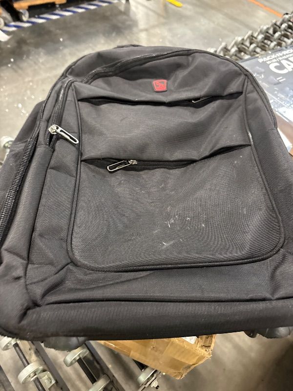 Photo 1 of **DAMAGED**
OIWAS Rolling Backpack for Laptop - Backpack with Wheels for Men Women, Travel Wheeled Backpacks, 15.6 inch Laptop Roller Backpacks, Travel Backpack with Wheels