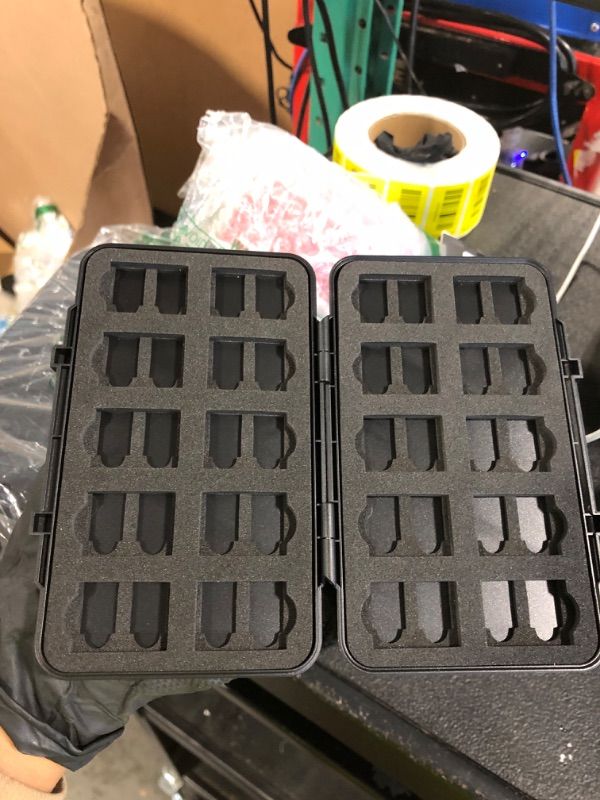 Photo 1 of [Large Capacity] CFexpress Type A Card Case Storage (Not Fit Type B), 60 Slots Memory Card Organizer Holder Box for 40 TF Micro SD & 20 CFexpress Type-A Cards, for Sony A7RV A7SIII A7IV A7R5 A1 A9M3