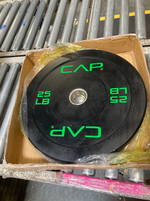 Photo 1 of ***SET OF 2****
CAP Barbell Rubber Olympic Bumper Plate 25 lb 