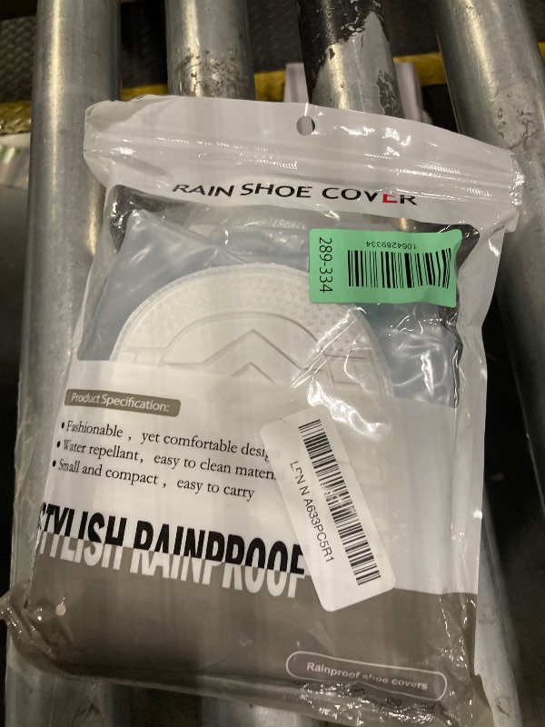Photo 1 of *MINOR DAMAGE - USED*
Waterproof Shoe Covers, Rain Shoe Covers Transparent Reusable Non Slip Shoe Cover for Outdoor Women and Men