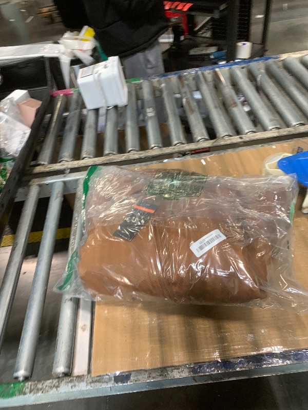 Photo 1 of ** SIMILAR**TACVASEN Mens Winter Jacket Warm Quilted Work Sherpa Lined Coat Duck Detroit Waterproof Heavy Jackets Brown Yellow, M