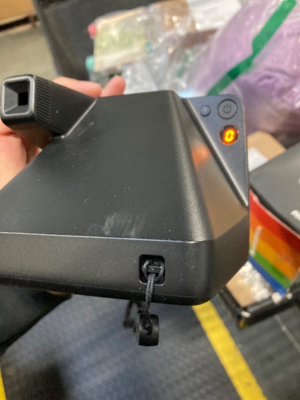 Photo 1 of ***THERE IS NO PAPER FOR PRINTING**** Polaroid Now 3rd Generation I-Type Instant Camera + Film Bundle - Now Black Camera + 16 Color Photos (6560)