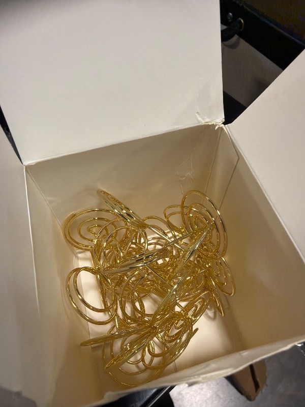 Photo 1 of ****PARTIAL SET***** Hoewina Table Number Holders, Place Card Holder, Wire Picture Holder, Small Size Table Card Holders, Photo Holder for Centerpieces, Wedding Reception, Party, Birthday (Gold)