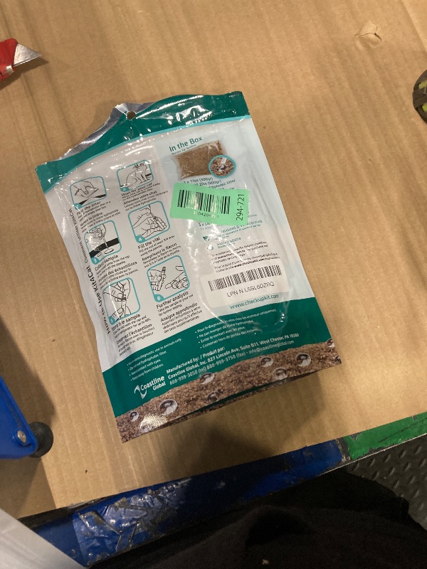 Photo 1 of *USED*
KIT4CAT Hydrophobic Cat Litter for Urine Sample Collection, Uniquely Made with Natural Sand - Keeps Liquid Clean and On Top | CheckUp on Your Cat's Wellness at Home