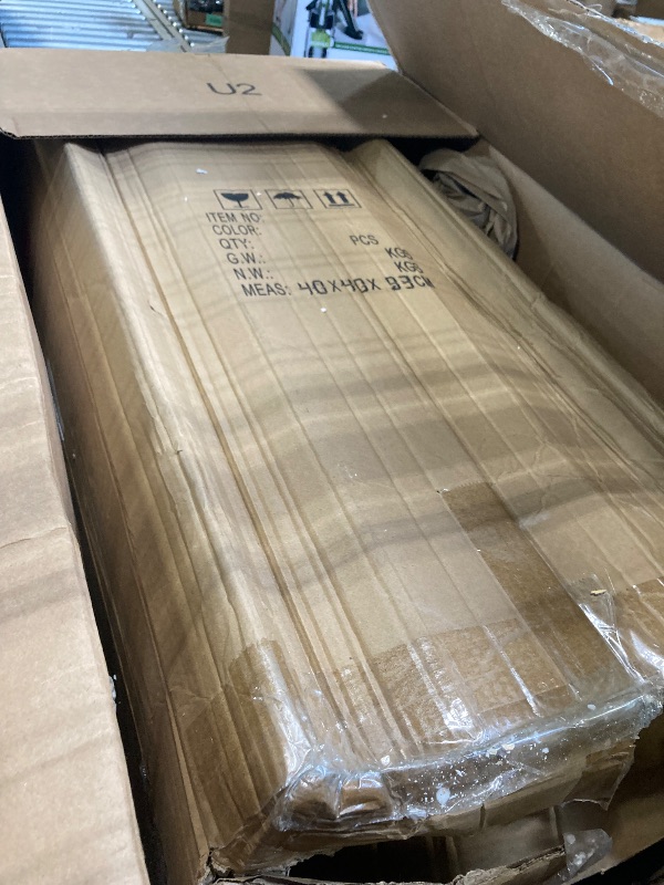 Photo 1 of **FINAL SALE, SEE NOTES**Rocendlor 35.4 Inch Tall Planter, Large Modern Pot, Gold Floor Resin Planter Pot for Indoor Outdoor Garden Plant, Tree, Modern Flower Pot (Gold)