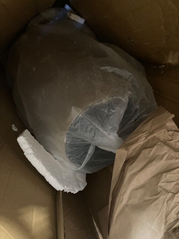 Photo 1 of **FINAL SALE, SEE NOTES**Rocendlor 35.4 Inch Tall Planter, Large Modern Pot, Gold Floor Resin Planter Pot for Indoor Outdoor Garden Plant, Tree, Modern Flower Pot (Gold)