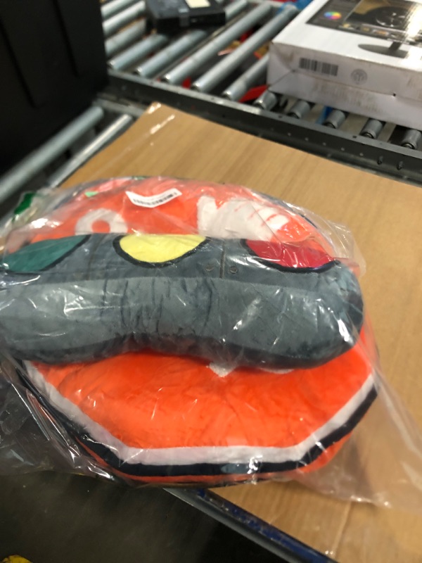 Photo 1 of **ONLY STOP SIGN AND STOPLIGHT**
Sintuff 2 Pcs Racing Room Pillow Decorations Set 3D Simulation Wheel Tire Pillow Stop Sign Shaped Throw Pillow Traffic Safety Cone Decorative Plush Toy Kids Bedroom Car Theme Decor