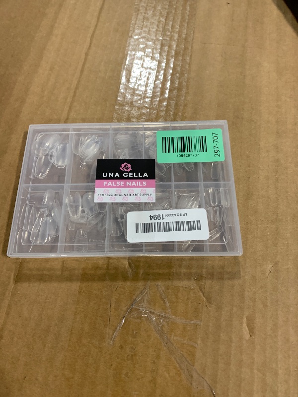 Photo 1 of ** SOLD AS IS NO RETURN/REFUNDS**SEE COMMENTS!
UNA GELLA Short Coffin Nail Tips: 216pcs Short Coffin Press on Nails Pre-Shape Gel Nail Tips for Full Cover Acrylic Nails False Nails for Nail Extension Home DIY Salon 12 Sizes Gelly Tips