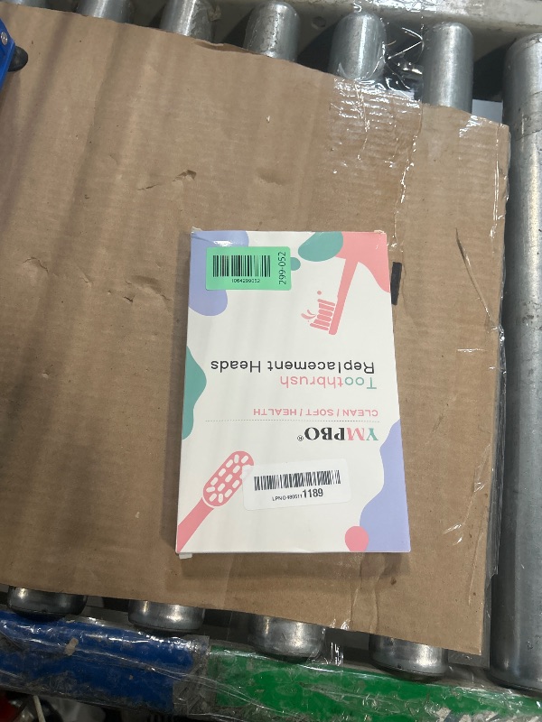 Photo 1 of ***ONLY 7 in box***YMPBO 10 Pack Toothbrush Replacement Heads Compatible with 7AM2M AM100/AM105/AM110 Electric Toothbrush, Soft Brush Bristles, Black***ONLY 7 in box***