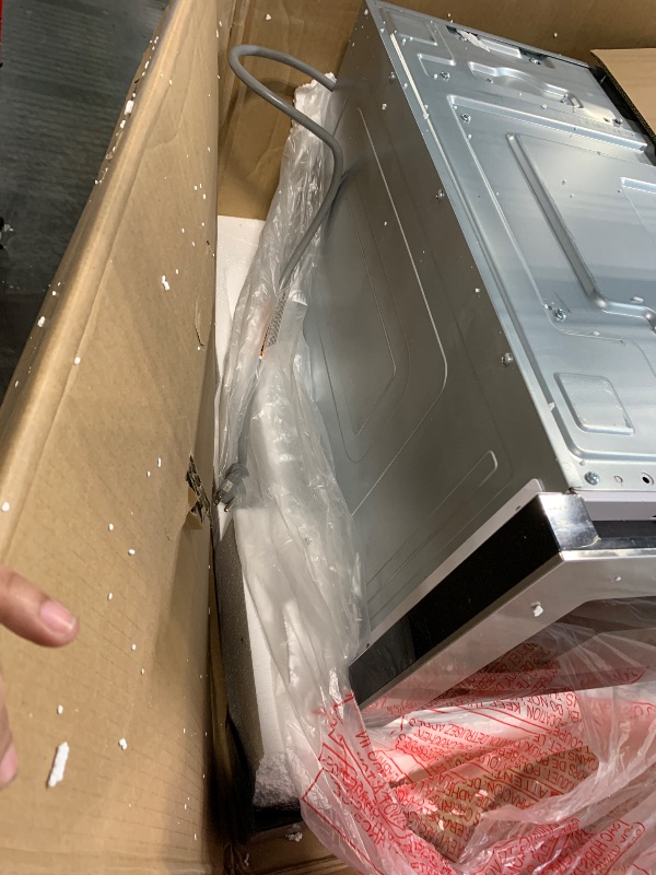 Photo 1 of *USED*
24 Inch Built-in Microwave Drawer, ThermoMate 1.2 Cu. Ft. Microwave Drawer with Automatic Presets, 1000 Watts with 11 Power Levels, Touch Controls, Sensor Cooking, Defrosting Rack, Stainless Steel