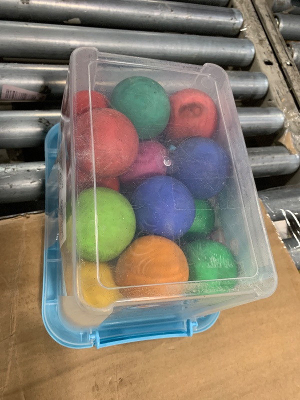 Photo 1 of ***USED***Slow Rising Stress Ball 24 Pack, Stretchy Fidget Ball for Anxiety Stress Relief, Hand Therapy Sensory Squishy Ball, Pull Stretch Fidget Toy for Students, Classroom Prize Box Toys