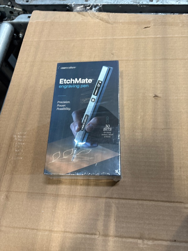 Photo 1 of **** FACTORY SEAL **** EtchMate Engraving Pen for Metal, Wood, Glass, Plastic & All Materials - Engraver Pen Tool - Teen Boy Gifts - Unique Gifts for Women, Teenage Girl - Cool Easter Gift Ideas - Craft Kits for Adults