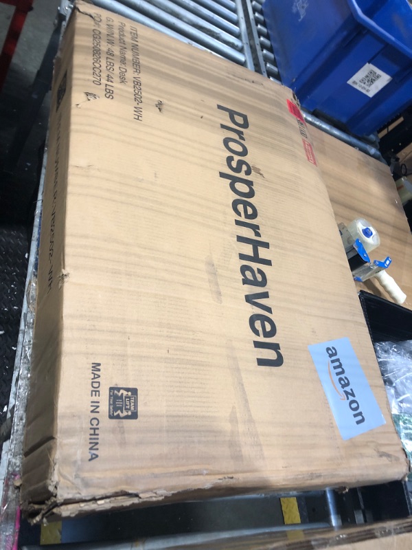 Photo 1 of **** NO SCREWS *** ProsperHaven Vanity Desk with Mirror and LED Lights, Small Makeup Vanity Table Set with Drawers and Chair, Dressing Table with Power Outlet for Girls Bedroom, White