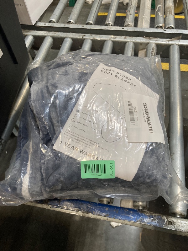 Photo 1 of ** MISSING PART** Homemate Heated Blanket Electric Throw - 50"x60" Heating Blanket Throw 1/2/4/6/8 Hours Auto-Off 10 Heat Level Over-Heat Protection Flannel Sherpa ETL Certification,