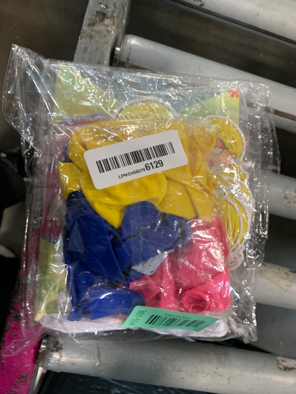 Photo 1 of ?????? ??????? Birthday Party Decorations, Cartoon Girls Themed Set Includes Banner, Cupcake Cake Toppers, Birthday Balloons for Fans Adults Party Favors