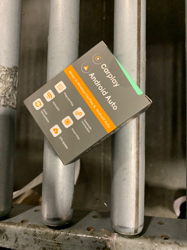 Photo 1 of ?2026 Upgarded?Wireless CarPlay Adapter for iPhone, Mini USB Design for Cars with Wired CarPlay, Fast Connection,5.8GHz WiFi,No Delay, Compatible with iOS 10+ & iPhone 6+, USB/Type C,Plug and Play