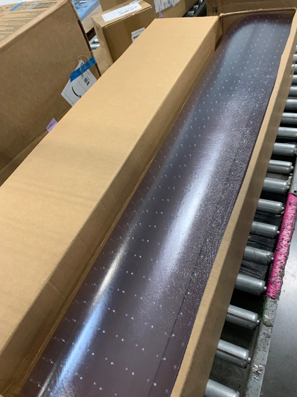 Photo 1 of **SIMILAR ITEM** **UNKNOWN MEASURES** Office Chair Mat for Carpets, Clear Computer Desk Chair Mat for Low Carpeted Floors, Thick and Sturdy Carpet Protector, Easy Glide and Flat Without Curling