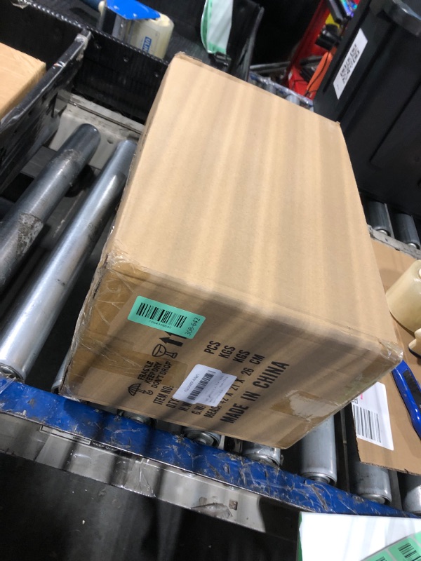 Photo 1 of ****Missing Parts:*****    YUXINLUX Modern Pendant Light Fixtures with Clear Glass Matte Black Pendant Lights Kitchen Island Adjustable Square Hanging Pendant Lighting for Dining Room Over Sink Hallway 2 Pack 12 inches