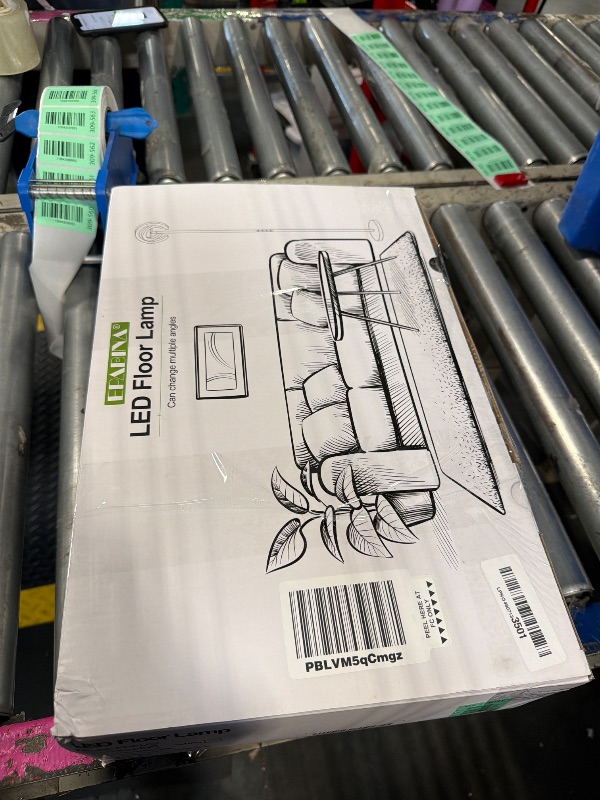 Photo 1 of *USED*
EPABINA Floor Lamp for Living Room, 75.5 Inch Tall Standing Lamp for Bedroom with 2 312° Rotatable Ring Lights, 36W Bright Stepless Dimmable LED Floor Light with Remote Control for Office Dining Room