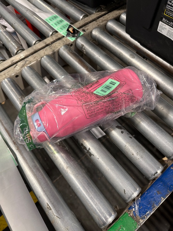 Photo 1 of *MINOR DAMAGE - USED*
Ello Pop & Fill 40oz Stainless Steel Water Bottle with Quick Fill Technology, Double Walled and Vacuum Insulated Metal, Leak Proof Locking Lid, Sip and Chug, Reusable, BPA Free, Cherry Breeze