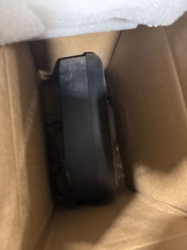 Photo 1 of **MISSING BOTTOM**
Amazon Basics 8-Sheet Cross Cut Paper Shredder and Credit Card Shredder - Black