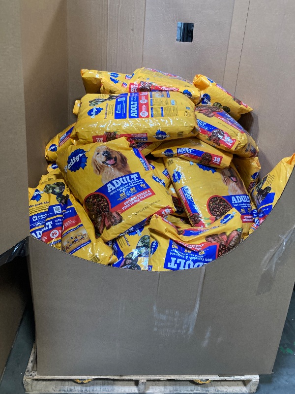 Photo 1 of **FINAL SALE**NO RETURNS** Pedigree Adult Dry Dog Food, Complete Nutrition, Grilled Steak & Vegetable Flavor, 18 lb. Bag