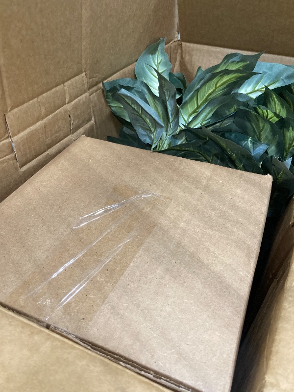 View 2 of *MISSING BASE**Nearly Natural 6639. Golden Dieffenbachia Silk Plant, Green