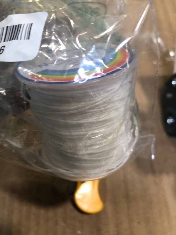 Photo 1 of 0.8mm Nylon String, Strong Bracelet String, Durable Nylon Cord for Jewelry Making, Bracelets, Beading, Necklaces, Rattail Braiding, Kumihimo, Wind Chimes, Blinds and Handicrafts