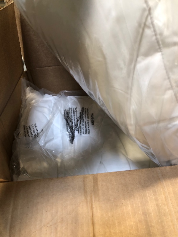 Photo 1 of *** SIMILAR IMAGE***Utopia Bedding 20x26 Pillow Inserts, Set of 2, White – Indoor Decorative Throw Pillows for Bed, Sofa & Couch – Soft, Supportive & Fluffy Cushion Inserts