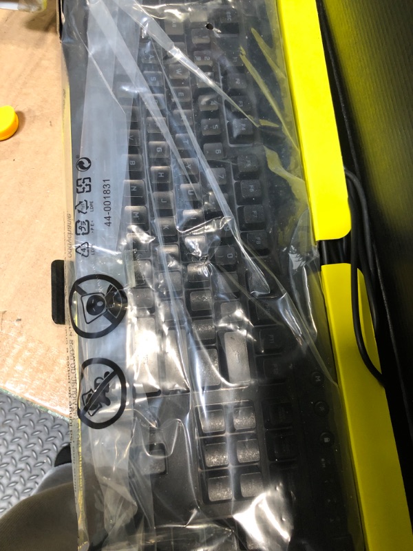 Photo 1 of ***SIMILAR IMAGE**Corsair K55 RGB PRO Membrane Wired Gaming Keyboard – IP42 Dust and Spill-Resistant – 6 Macro Keys with Elgato Integration – iCUE Compatible – QWERTY NA – PC, Mac, Xbox – Black