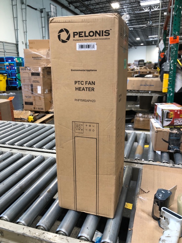 Photo 1 of **SIMILAR IMAGE***PELONIS 30” Ceramic Tower Space Heater with Adjustable Thermostat for Large Room, 75° Oscillation, Remote Control & 12H Timer, Tip-Over Switch & Overheating Protection, 1500W, PHF15RSAPH30, Black