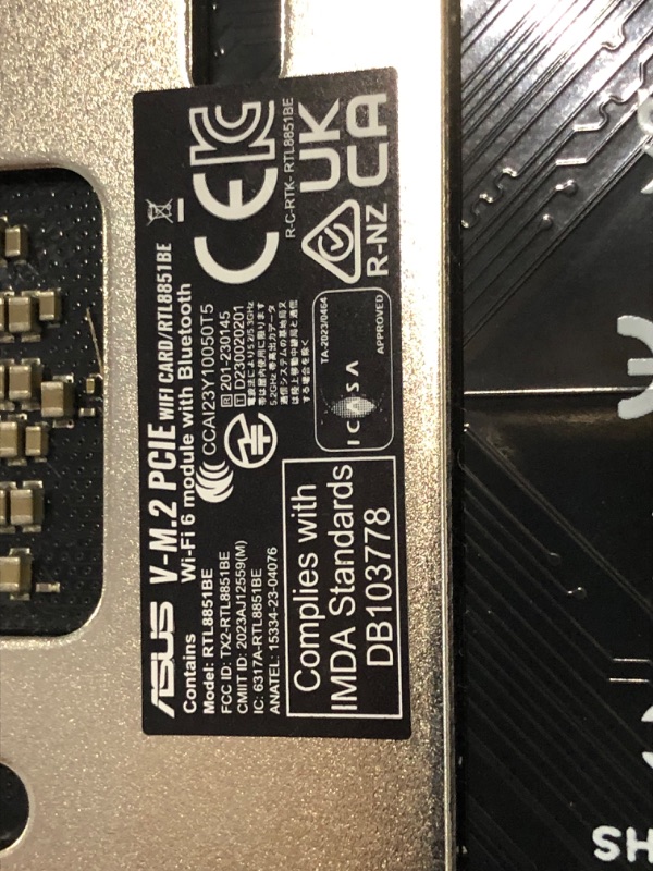 Photo 1 of *USED*
ASUS Prime A620-PLUS WIFI6 AMD A620 AM5 ATX Motherboard, DDR5, PCIe 4.0, Dual M.2 Slots, WiFi 6, DisplayPort/HDMI™, Rear & Front USB 5Gbps Type-C, SATA 6 Gbps, Two-Way AI Noise Cancelation, Aura Sync