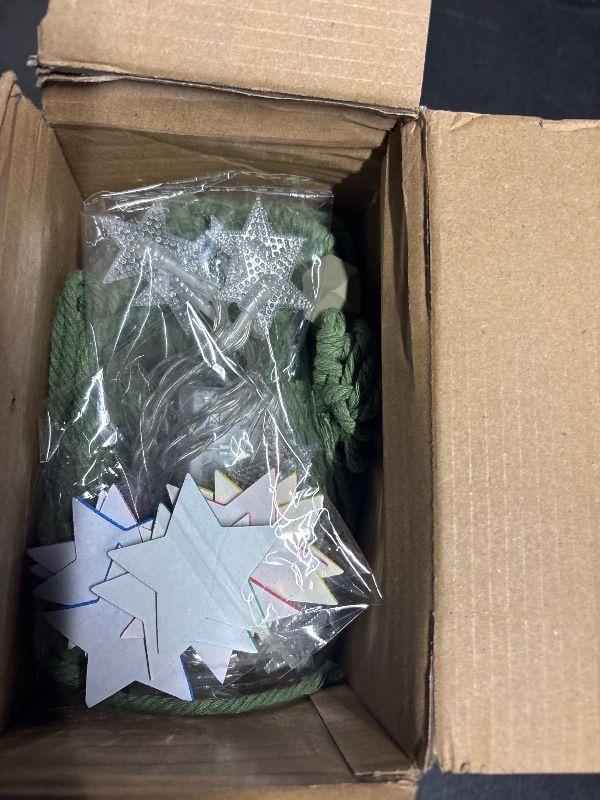 Photo 1 of **DIFFERENT COLOR**
iHansee Stuffed Animals Net w/LED Star Light, 56 Inch Jumbo Toy Hammock Hanging Storage Organizer Holder Nursery Décor for Teddy Plushie, Cream Stuffed Animals Hammock Corner for Kid Girls Boys Gift