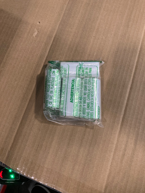 Photo 1 of 0.5 Gallon 250 pcs Mini Clear Trash Bags, Tiny Strong Garbage Bags,Small Plastic Bags for Desktop Trash Bin, Tiny Bathroom Trash Can Bin Liners,Mini Bags for Waste Basket Liner,Fit 2 Liters-Clear