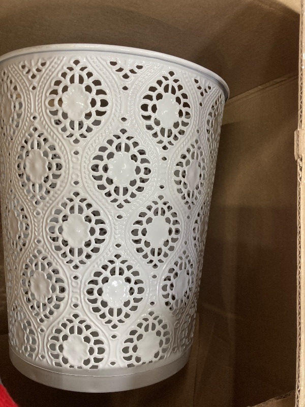 Photo 1 of  Trash Can  Garbage Can for Bedroom, Bathroom, 1 Pack