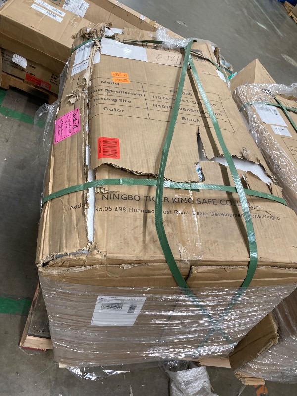 Photo 1 of **factory sealed **TIGERKING 8.78 Cu Ft Fireproof and Waterproof Safe with Digital Lock, DIY Pegboard Door, Heavy-Duty Steel Large Floor Safe for Home & Office, 30-Min 1200°F Fireproof & 72-Hr Waterproof Protection