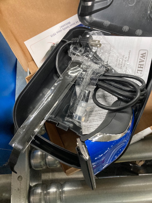 Photo 1 of ***MISSING PARTS -SELLING AS IS*** Wahl USA Pro-Grip Pet Grooming Corded Clipper Kit - Clipper for Small to Large Dogs – Electric Dog Clipper for Eyes, Ears, & Paws - Model 9164