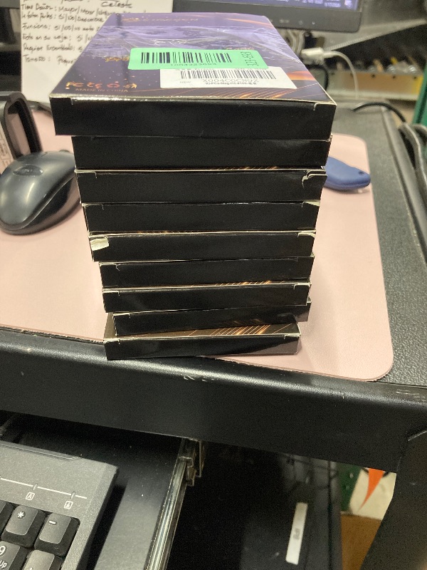 Photo 1 of **pack of 9**Magnetic for iPhone 15 Case with Screen Protector - Wireless Charging Compatible - Upgraded Camera Protection - Silicone Shockproof Protective Phone Case for iPhone 15 6.1" - Porcelain Blue