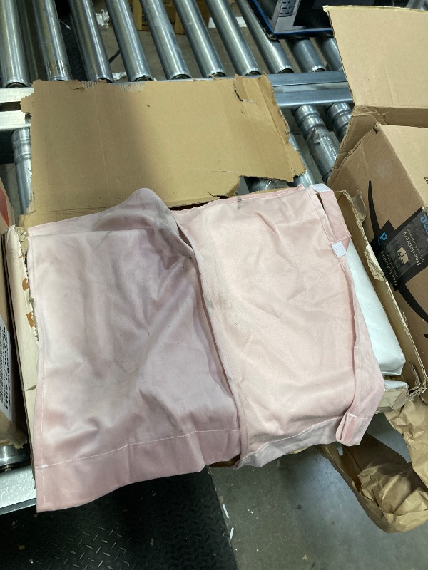 Photo 1 of ****used****ROBUD Wooden Play Armoire Closet for Dolls, Doll Closet Furniture Wardrobe with 5 Hangers, Mirror, Velvet Curtains, Fit for 16-20in American Girl Doll Clothes, Gift for Boys & Girls, 3+