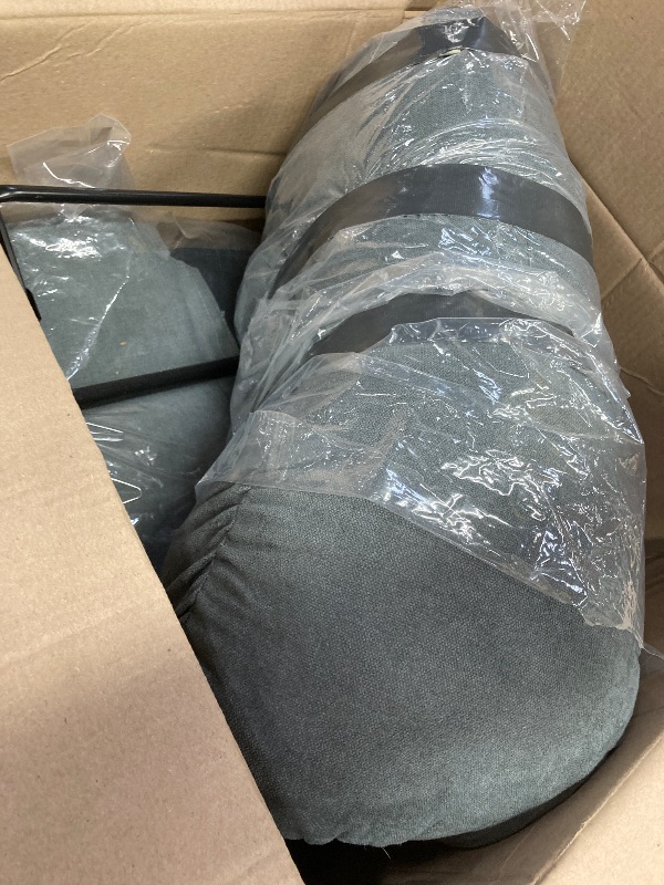 Photo 1 of *The description and photo are for reference only.***JONPONY Manual Recliner Chair with Heat Therapy and Massage Function, Heavy Duty Reclining Mechanism Massage Chair, Elderly Single Rocker Sofa with Cup Holders for Bedroom Home Theater,Grey