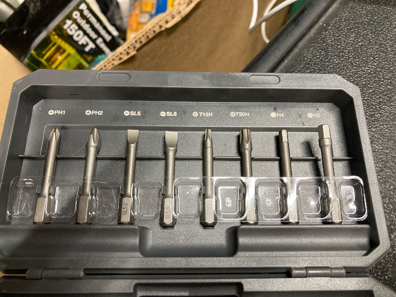 Photo 1 of **MISSING PARTS***FUDUOA 42 in 1 Ratchet Screwdriver Set, Magnetic Screwdriver Set, DIY Multi Bit Magnetic Drive Set with Detachable Ratchet Handle, Portable Compact Repair Tool Kit for Furniture Computer Bicycle