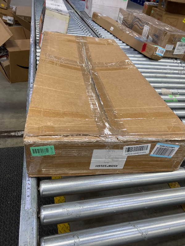 Photo 1 of ***** BLACK***** iWEDN 40 Inch Bar Height Table Legs, Heavy Duty Metal Legs for Table, Home DIY Furniture Legs, Set of 2 (40inch Height, 45cm Width, Rectangular)