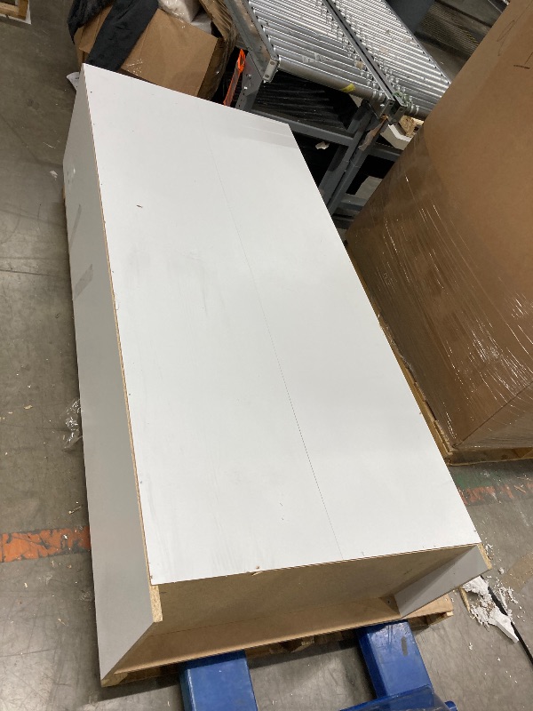 Photo 1 of *******SEAL BY THE COMPANY******** Prepac Elite Premium Home Storage Cabinet with Doors and Shelves, White Storage Cabinet with 5 Shelves for Kitchen, Bathroom 16" D x 32" W x 72" H