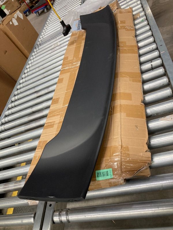 Photo 1 of ***MISSING HARDWARE***YESBETTER 57 Inch Universal Rear Trunk Spoiler Wing GT Style ABS Racing Car Spoiler Compatible with Sedan Coupe Hatchback Wide Adjustable Rear Spoiler Wing Matt Black***MISSING HARDWARE***