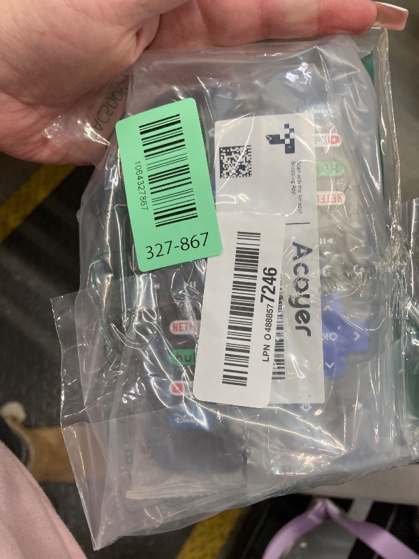 Photo 1 of (Pack of 2) Replacement Remote Control Only for Roku TV, Compatible for TCL Roku/Hisense Roku/Onn Roku/Sharp Roku/Element Roku/Westinghouse Roku/Philips Roku Smart TVs (Not for Roku Stick and Box)