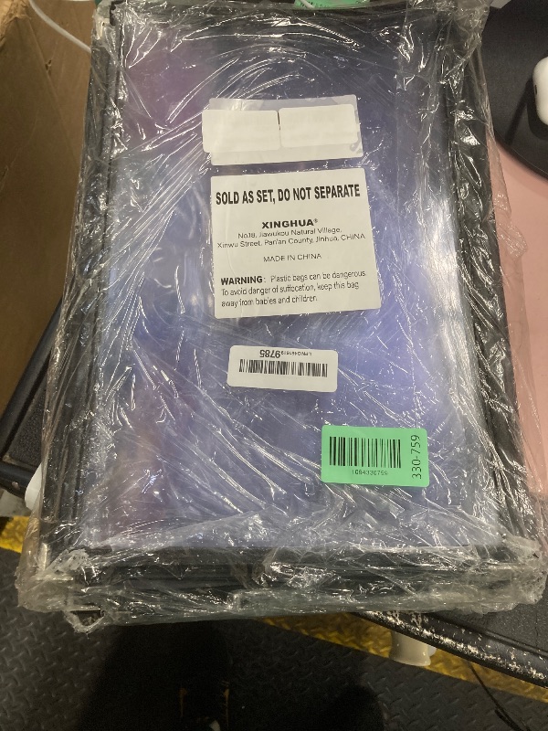 Photo 1 of 10 Pack Menu Covers 8.5" x 14" Legal Size 3-Fold 3 Pockets 6 Views Double Panels Metal Corner Clear View Water Proof Restaurant Bar Café Drink Wine Baking Kids DIY (Black-Silver)