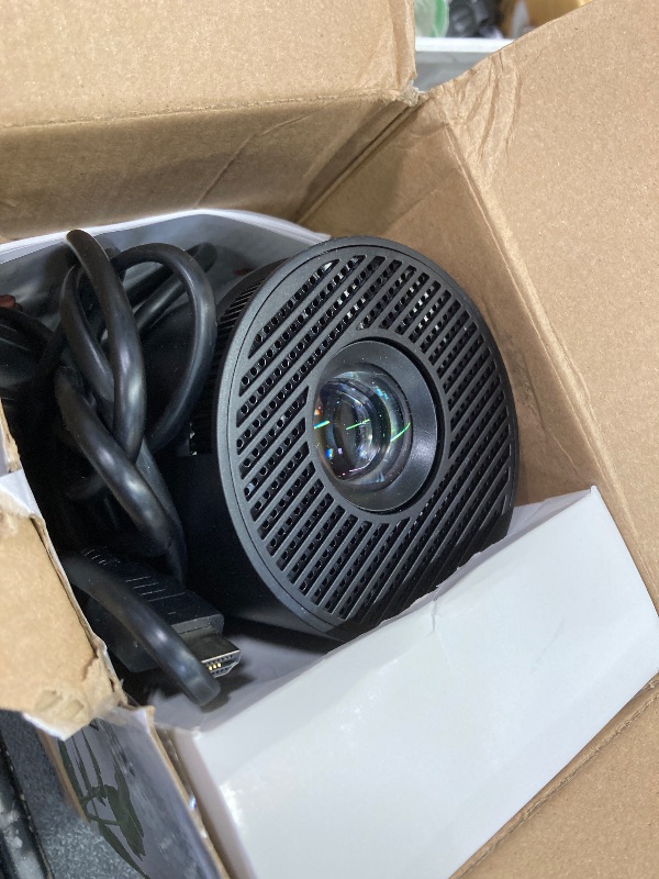 Photo 1 of ?Projector 2026 Upgraded?Mini Projector with WiFi 6 and Bluetooth 5.2 Support 4K 1080P Auto Keystone 270° Rotatable Projector Portable Compatibile with HDMI/TV Stick/Memory Stick/Laptop-Black