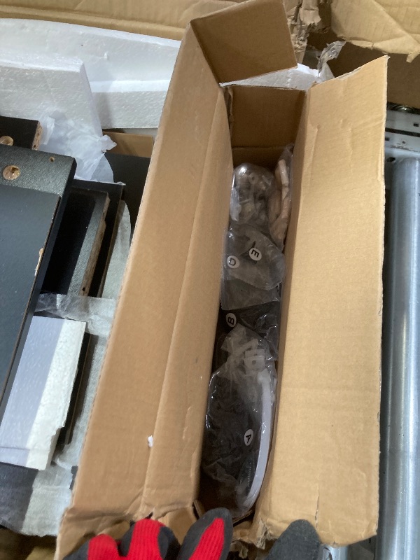 Photo 1 of ***Selling for Parts Only***Homall 6 Drawer Wood Dresser Furniture, Double Tier Storage Cabinet for Bedroom & Living Room, Black Finish